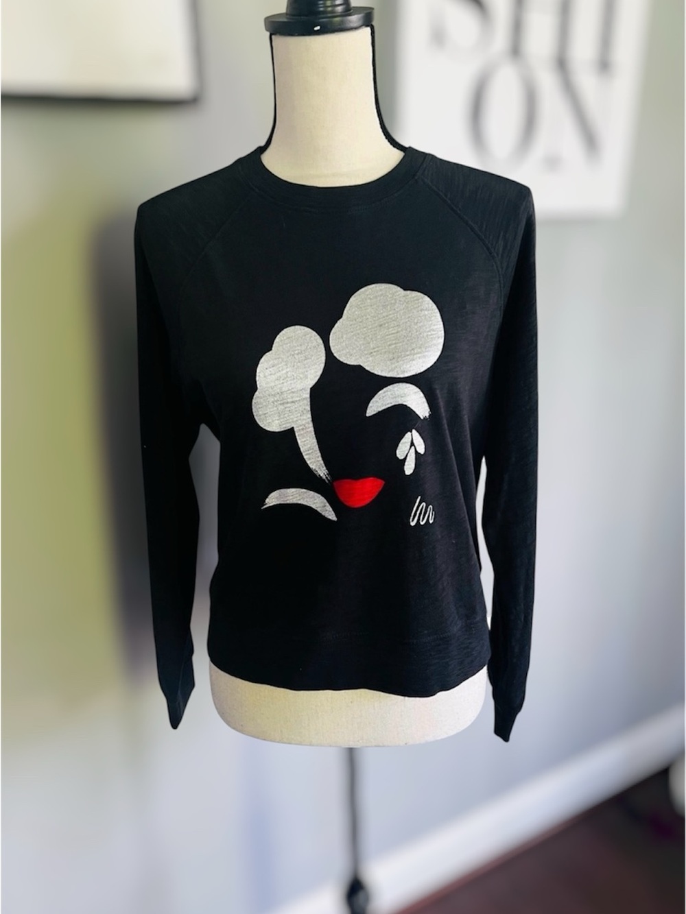 Lilla P Metallic Graphic Tee